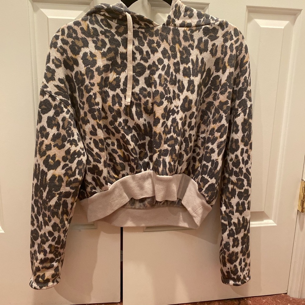 Comfy cropped print top size small from BP Nordstrom